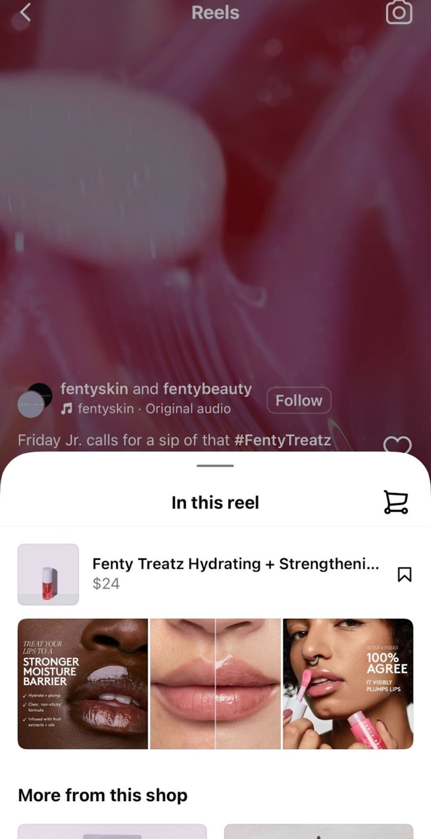 featured products in this reel