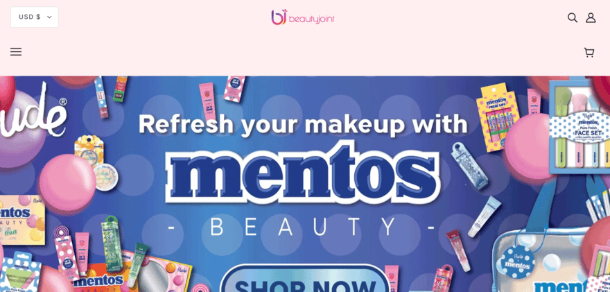 BeautyJoint homepage