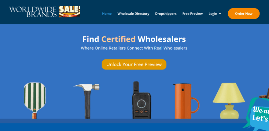 Worldwide Brands homepage